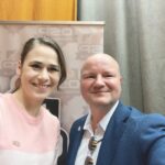 Pamiątkowe selfi- Justyna Bujak i Artur Nowak